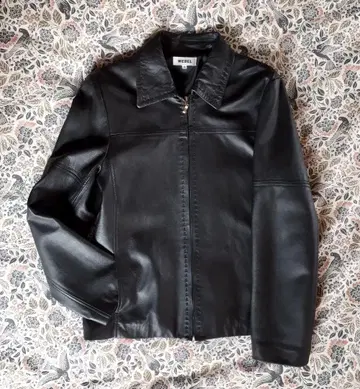 양가죽 자켓 블랙