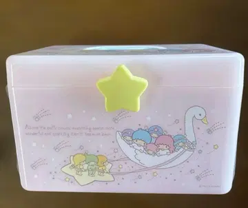 산리오 리틀트윈스타 키키라라 손잡이 달린 박스 도구함 소품함