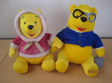 곰돌이 푸 BIG 봉제 인형 2체 세트