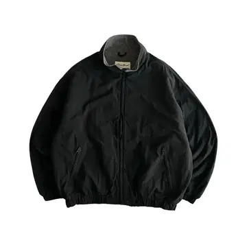 [레어 블랙] 00s 초기 에디 바우어 웜업 자켓 L