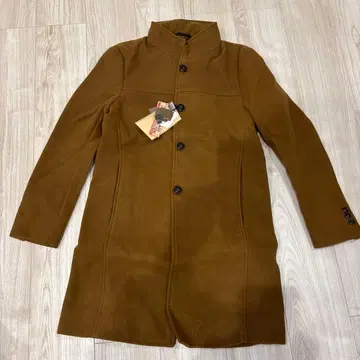 미사용 브라운 체스터 코트