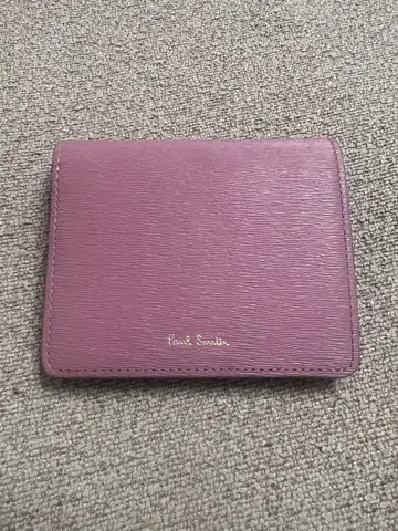 새상품급 Paul Smith 접이식 지갑 라일락 컬러