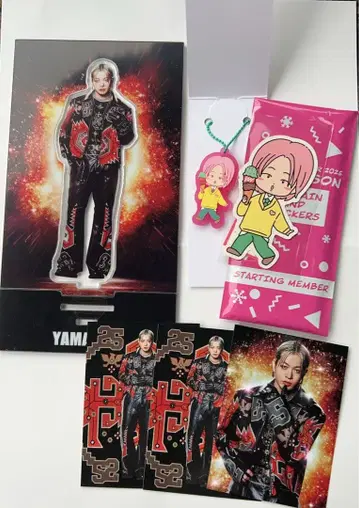 야마모토 아키쇼 포토 카드 아크릴 스탠드 키링