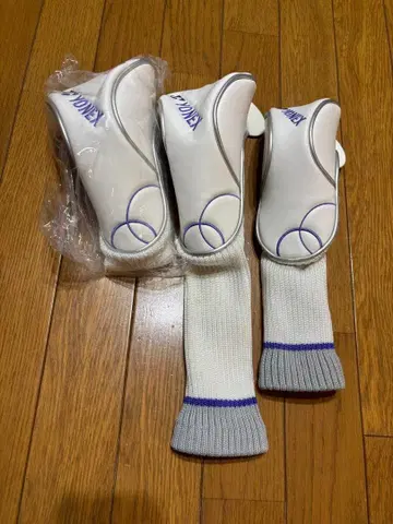 YONEX 골프헤드커버 화이트