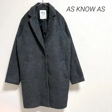 아즈노우아즈 체스터 코트 여성용 사이드 포켓 심플 고급