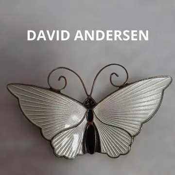 DAVID ANDERSEN 노르웨이 나비 북유럽 브로치 데이비드