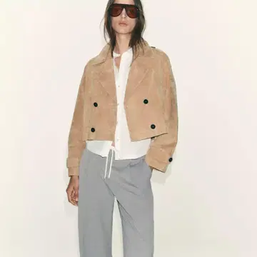 미사용 새상품 ZARA 더블 허리 밴딩