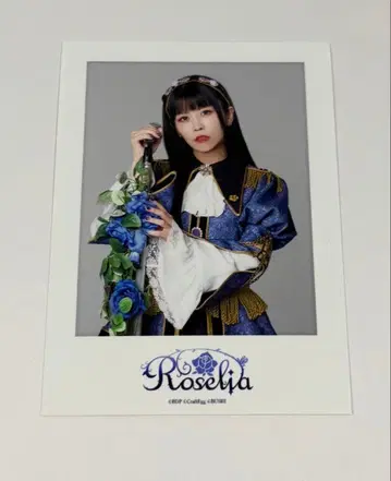 Roselia 미나토 유키나 아이바 아이나 카드 사이즈 브로마이드
