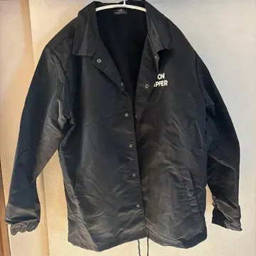 VON ZIPPER ON RIPPER 나일론 자켓 블랙