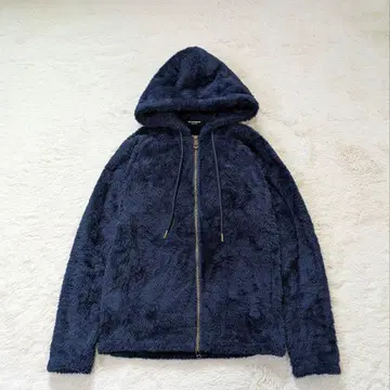 우노피우노우과레토레 릴랙스 보아 후드티 원포인트 로고