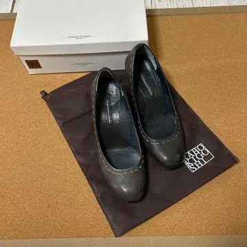 라보키고시 웍스 가죽 하이힐 약 7cm