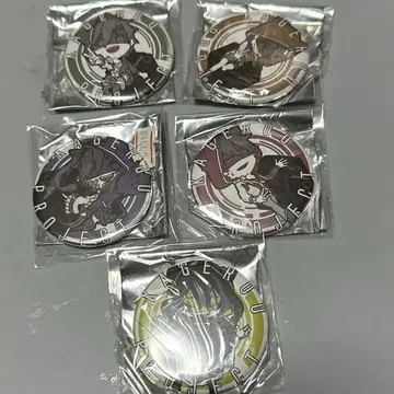 daze 랜덤 캔뱃지 5개 세트 묶음 판매 카게로우 프로젝트 카게프로