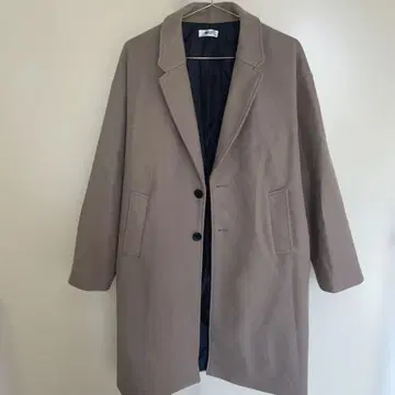 코트 베이지 계열 겨울 아우터