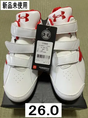 새상품 26.0 언더아머 야구 트레이닝 슈즈 다이나플레이 II 트레이너