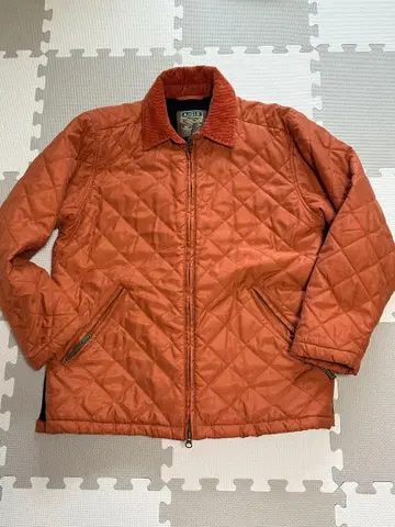 Aigle 퀼팅 자켓 오렌지
