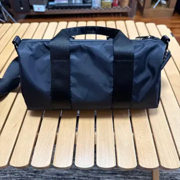 무인양품 재생 나일론 미니 보스턴 백