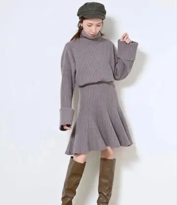 SNIDEL 스나이델 니트 셋업