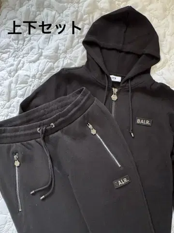 BALR. 블랙 맨투맨 셋업