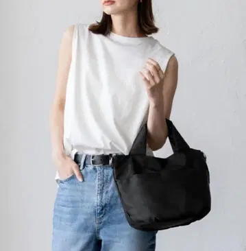 비타페리체 나일론 2way 벌룬 토트백