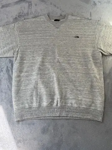 더 노스페이스 그레이 반팔 맨투맨