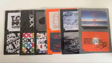 SixTONES 라이브 굿즈 스티커 세트