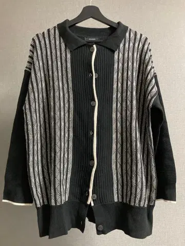 JEANASIS 오버사이즈 니트 F 블랙 지나시스