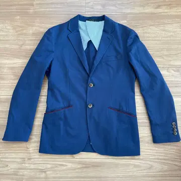 네이비 테일러드 자켓