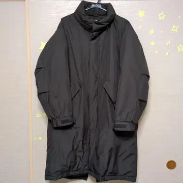 다크 그린 롱 코트