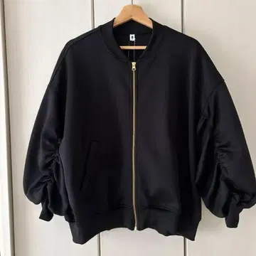 블랙 벌룬 슬리브 자켓 M