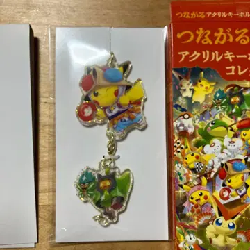 오가폰 x 피카츄 이어지는 아크릴 키링 컬렉션