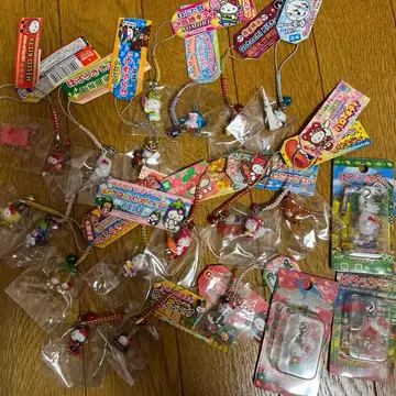 지역 한정 키티 족쇄 헬로키티 스트랩 세트 미사용