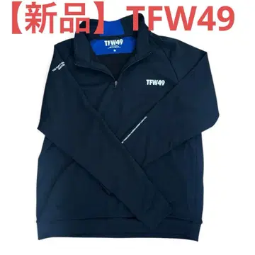 [ 새상품 ] TFW49 하프 지퍼 롱 슬리브 모크 셔츠 네이비