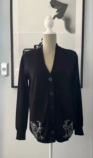 DEVASTEE 데바스테 프랑스 니트 가디건 새상품급