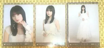 노기자카46 엔도 사쿠라 보도교 3종 컴프 브로마이드