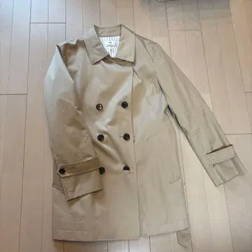 새상품급 23구 베이지 더블 브레스트 트렌치코트 42