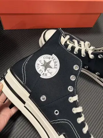 [ 미사용 새상품 26.5cm ] 한정판 CT70 PLUS 하이컷 블랙