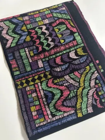 펑키한 색감의  나고야 오비 70