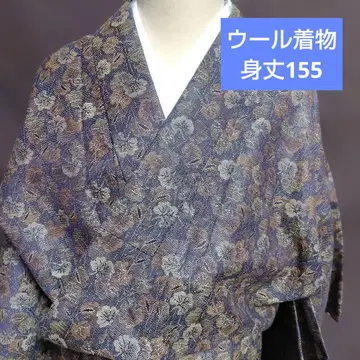 울 기모노 기장 155 새상품급