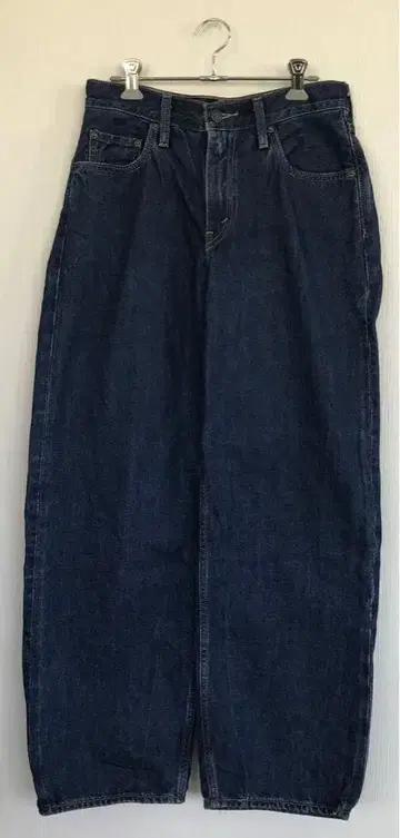 H26 리바이스 여성용 와이드 데님 팬츠