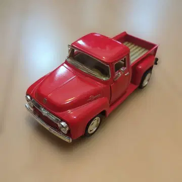 1956 포드 F-100 빨간색 미니카