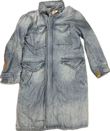 N938 monkey time 데님 자켓 코트 M65 밀리터리