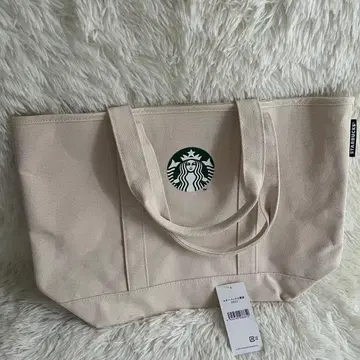 택 포함 미사용 새상품 Starbucks 스벅 토트백