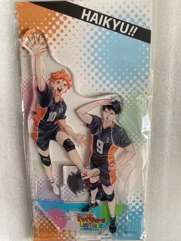 하이큐!! FAN PARK 아크릴 스탠드 히나타&카게야마 미개봉 새상품
