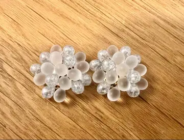 플라워 귀찌 유리