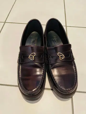 새상품급 HARUTA SNIDEL 콜라보 플랫폼 로퍼