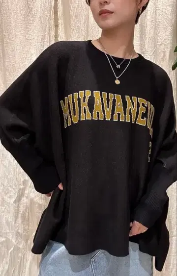 cynical 판초풍 니트