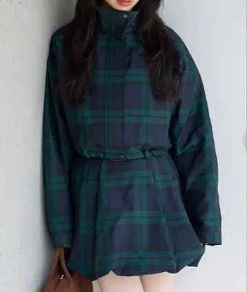 LILY BROWN 벌룬 미니 스커트 숏 블루종 셋업