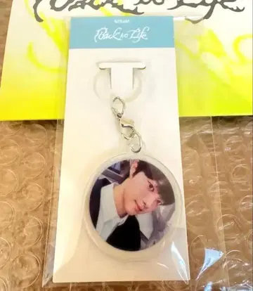 &TEAM EJ 실리콘 반지 아크릴 참