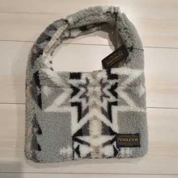 Pendleton 플리스 토트백 보아 백