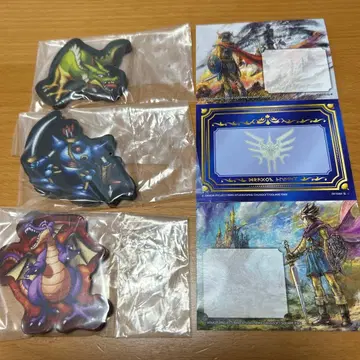 드래곤 퀘스트 캐릭터 마그네츠 로토 삼부작 3세트